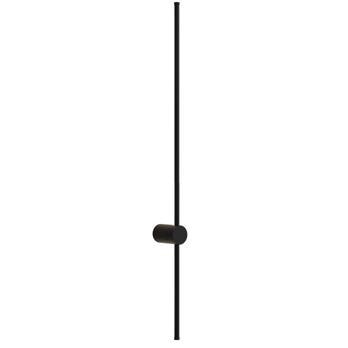 LAMPA czarna ścienna kinkiet LED 90cm  