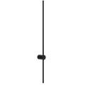 LAMPA czarna ścienna kinkiet LED 90cm  