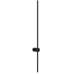 LAMPA czarna ścienna kinkiet LED 90cm  