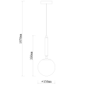 Lampa sufitowa kule WISZĄCA K-1-0197C