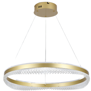 Lampa sufitowa wisząca ring LED MD560-1GD 