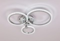 Lampa sufitowa biała ŻYRANDOL LED QW119-3CH 