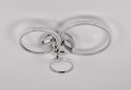 Lampa sufitowa biała ŻYRANDOL LED QW119-3CH 
