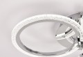 Lampa sufitowa biała ŻYRANDOL LED QW119-3CH 