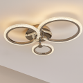 Lampa sufitowa biała ŻYRANDOL LED QW119-3CH 