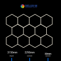 Lampa Hexagon 11 4000K sufitowa panel LED plafon 