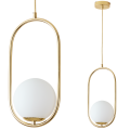 LAMPA WISZĄCA SUFITOWA KULE NOWOCZESNA K-1-220FGD