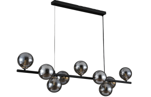 Lampa sufitowa WISZĄCA kule czarna K-9-749BK