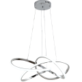 Lampa sufitowa wisząca chrom ŻYRANDOL LED SX-D460CH