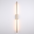 LAMPA nowoczesna ścienna kinkiet LED 3000K 60cm zloty