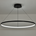Lampa sufitowa wisząca ring LED MD8800-1BK