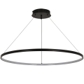 Lampa sufitowa wisząca ring LED MD8800-1BK