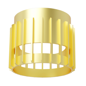 Oprawa sufitowa tuba GX53 zlota GX854GD