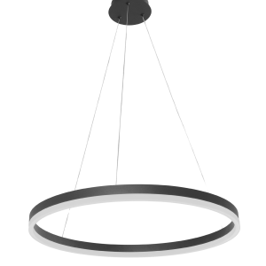 Lampa sufitowa wisząca ring LED MD8087-1WH