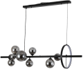 Lampa sufitowa WISZĄCA kule czarna K-7-750BK