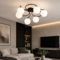 LAMPA SUFITOWA ŻYRANDOL KULE czarny K-6-805BK