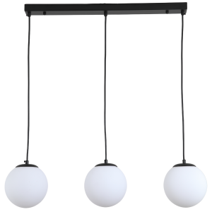 Lampa sufitowa WISZĄCA kule czarna K-3-140BK