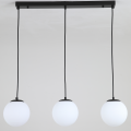 Lampa sufitowa WISZĄCA kule czarna K-3-140BK