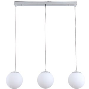 Lampa sufitowa WISZĄCA kule chrom K-3-140CH
