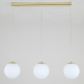 Lampa sufitowa WISZĄCA kule złota K-3-140GD
