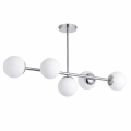 LAMPA SUFITOWA ŻYRANDOL KULE chrom K-5-464CH