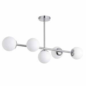 LAMPA SUFITOWA ŻYRANDOL KULE chrom K-5-464CH