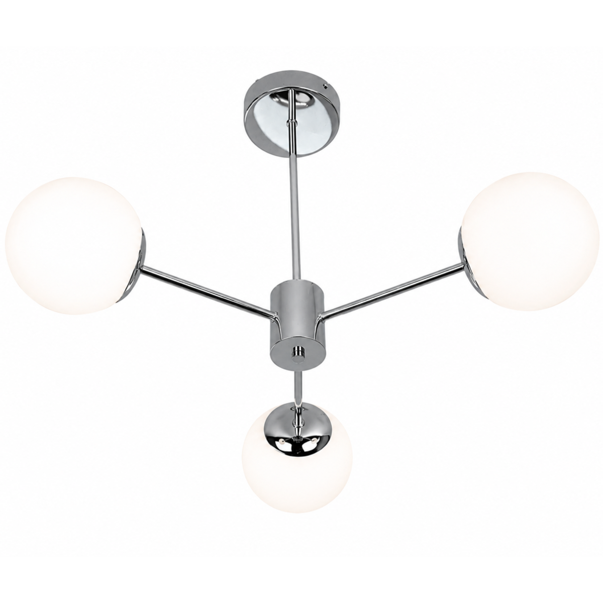LAMPA SUFITOWA ŻYRANDOL KULE chrom K-3-713CH