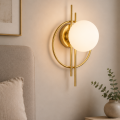 LAMPA nowoczesna ścienna kinkiet kule K-1-002C