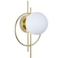 LAMPA nowoczesna ścienna kinkiet kule K-1-002GD