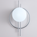 LAMPA nowoczesna ścienna kinkiet kule chrom K-1-002CH