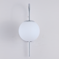 LAMPA nowoczesna ścienna kinkiet kule chrom K-1-001CH