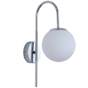 LAMPA nowoczesna ścienna kinkiet kule chrom K-1-001CH