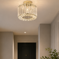 Lampa sufitowa KRYSZTAŁOWA plafon Y878GD