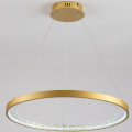 Lampa sufitowa wisząca ring LED MD346-1BG
