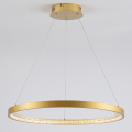 Lampa sufitowa wisząca ring LED MD346-1BG