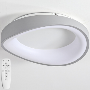 Lampa sufitowa plafon szary ŻYRANDOL LED D520GR
