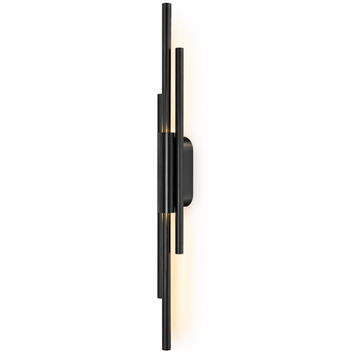 LAMPA nowoczesna ścienna kinkiet LED czarny MS116BK