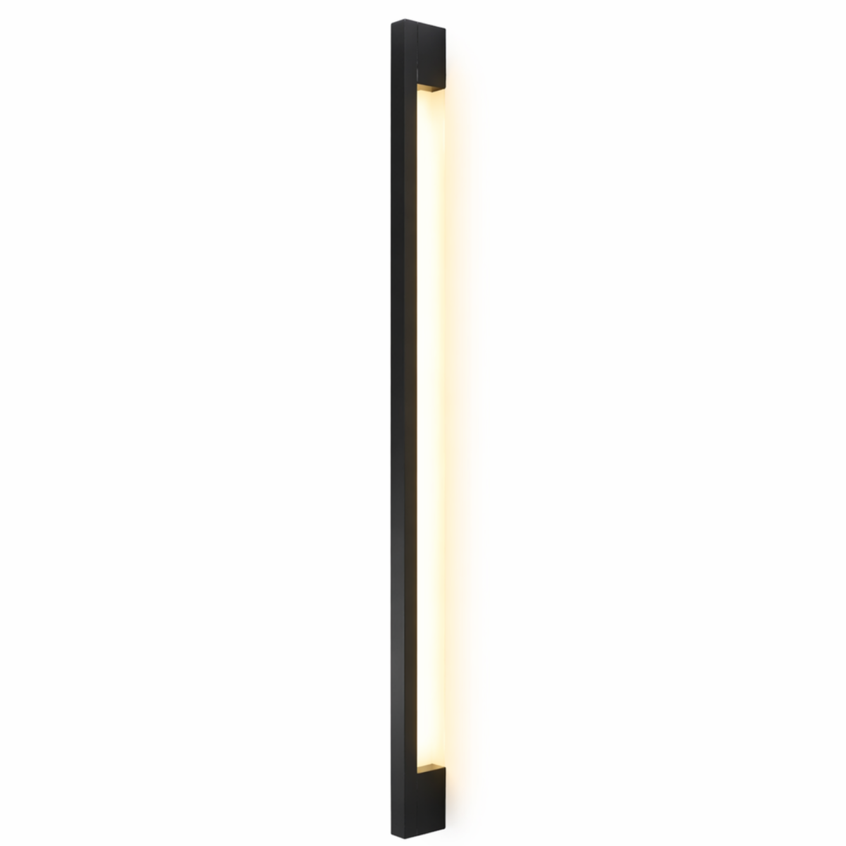 LAMPA nowoczesna ścienna kinkiet LED czarny MS117BK
