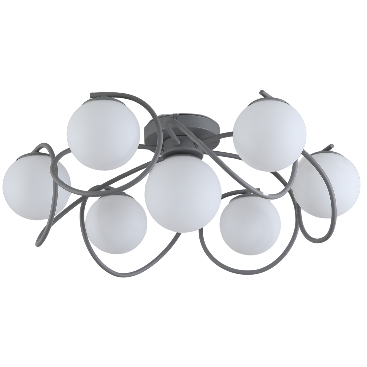 LAMPA SUFITOWA ŻYRANDOL KULE K-7-344GR