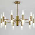 Żyrandol lampa sufitowa złota L-20C