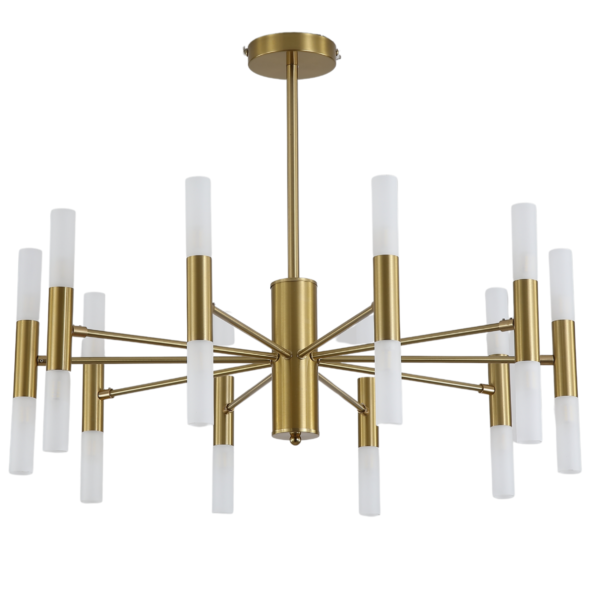 Żyrandol lampa sufitowa złota L-20C