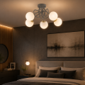 LAMPA SUFITOWA ŻYRANDOL KULE K-5-350GR