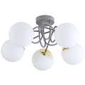 LAMPA SUFITOWA ŻYRANDOL KULE K-5-350GR
